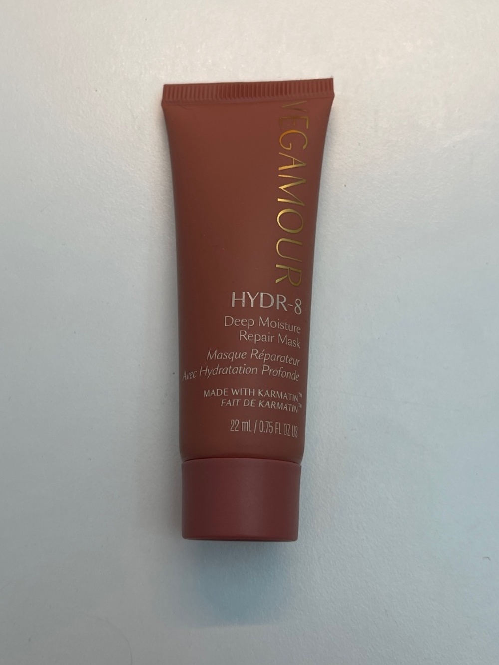 NEW vegamour deep moisture repair mask 22ml with karmatin